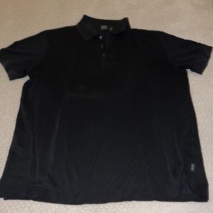 Mens black Hugo Boss polo